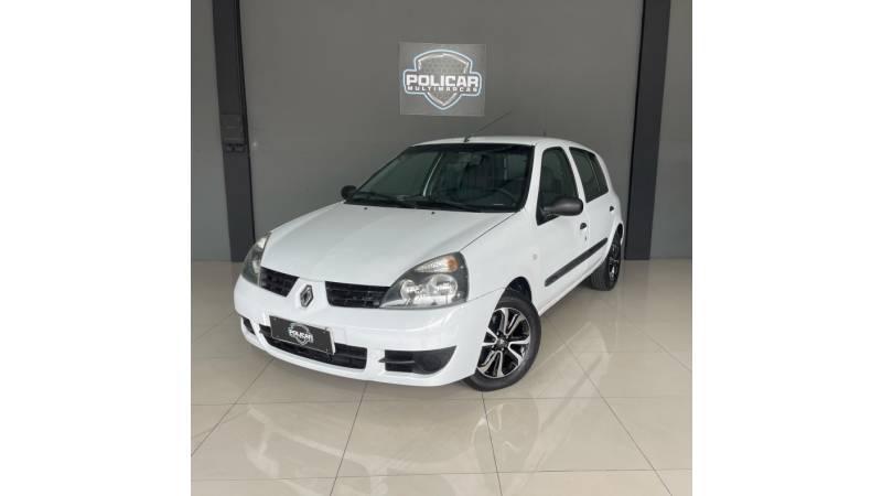 RENAULT - CLIO - 2010/2011 - Branca - R$ 24.900,00