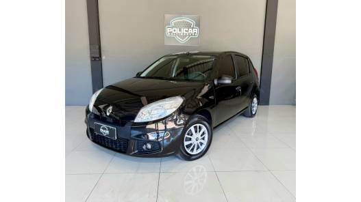 RENAULT - SANDERO - 2012/2013 - Preta - R$ 27.900,00